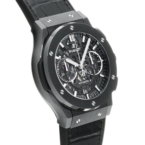 hublot クラシックフュージョン アエロフュージョン クロノグラフ ブラックマジック 買取|Classic Fusion Aerofusion Titanium 45 mm .